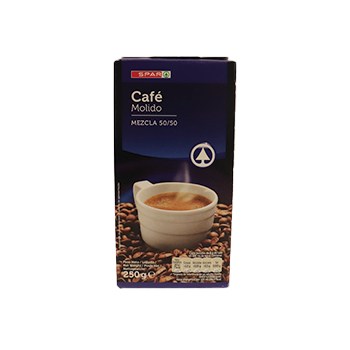 ყავა/SPAR დაფქული კოფეინის გარეშე/250 გრ.