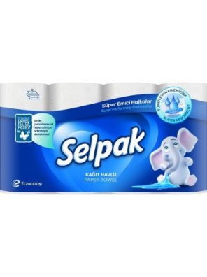 Toilet paper / Selpak Deluxe / 3 sheets / 4 pcs