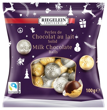 New Year chocolate /Riegelein / Chocolate balls / 100 gr