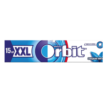 Chewing gum / Orbit / XXL white spearmint / 20.4 gr