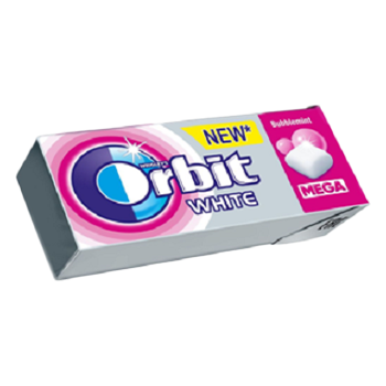 Chewing gum / Orbit / white mega bubblemint / 16.4 gr