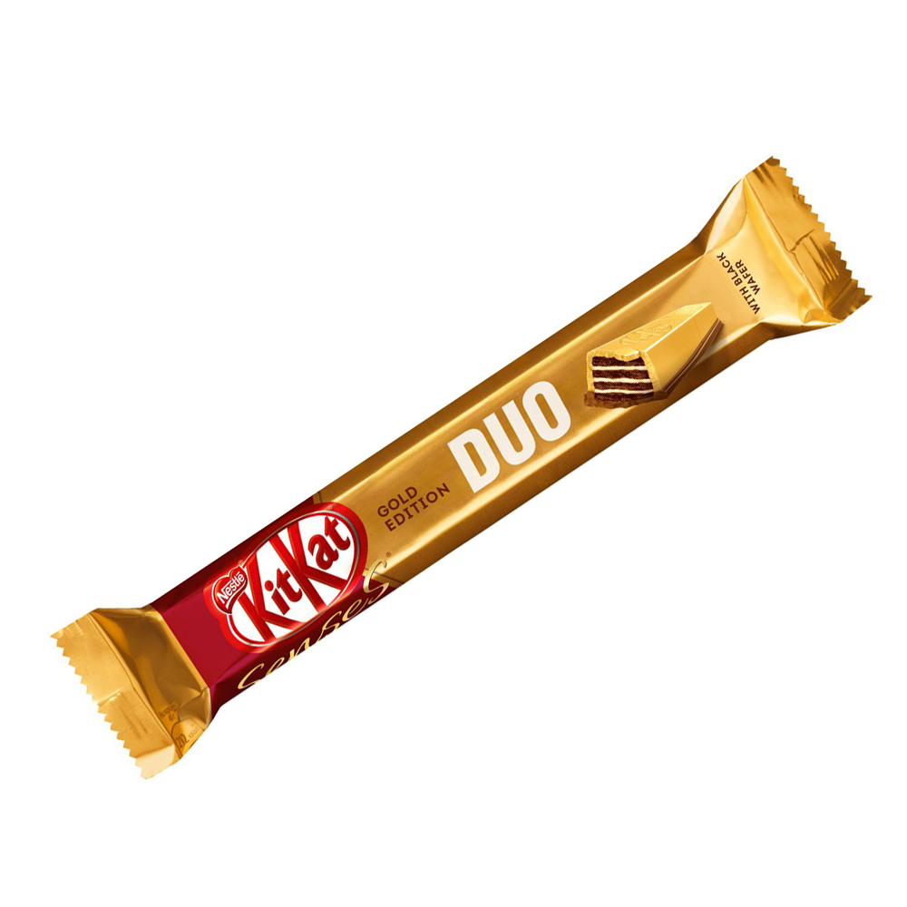 Chocolate bar  / Kit Katie Sense / GOLD DUO / 58 gr