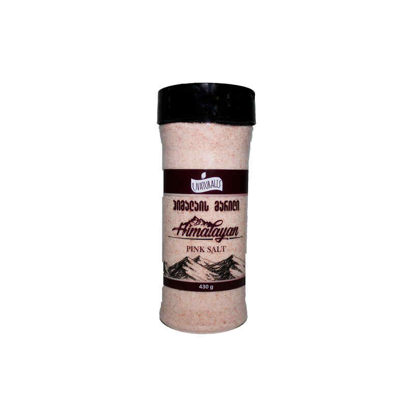 Himalayan salt / Spar / thin fraction / in jar / 430 gr