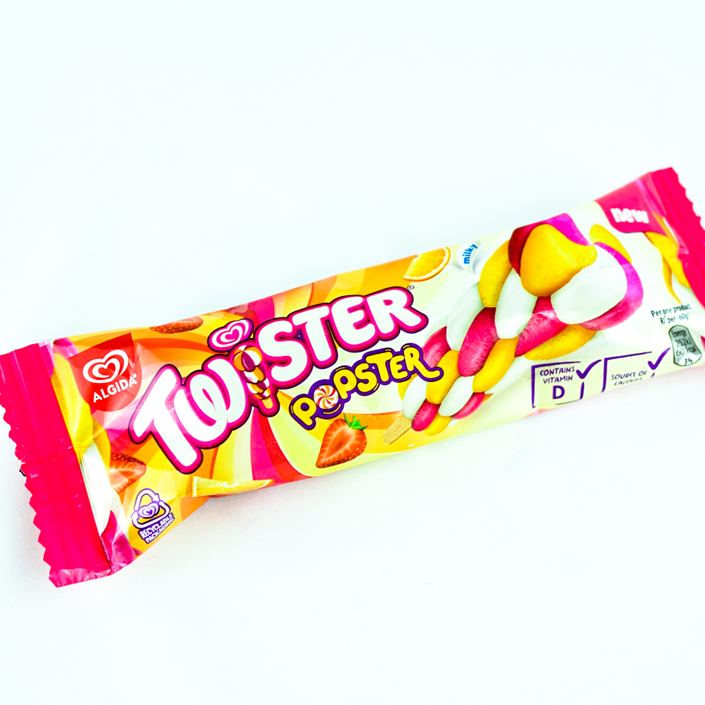 Ice Cream / Algida / Twister Max Popster 58ml